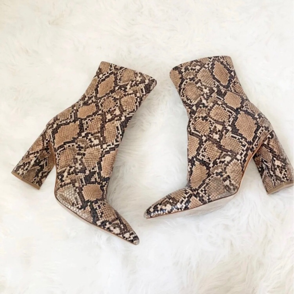 Jeffrey Campbell Snake Boots